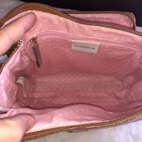 Liz Claiborne Light Brown Purse - Picture 8 of 10